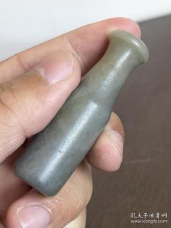和田玉烟嘴青花白玉烟嘴老烟嘴老玉烟嘴